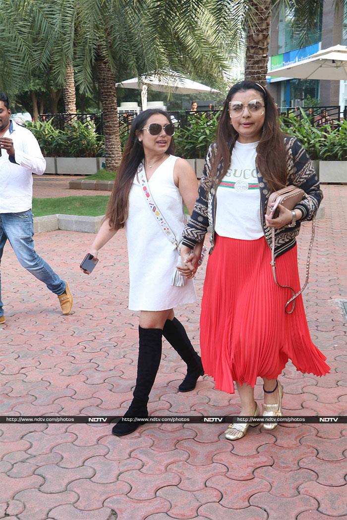How A Day Out With Rani Mukerji Looks Like