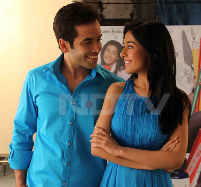 Tusshar, Amrita Shoot Together