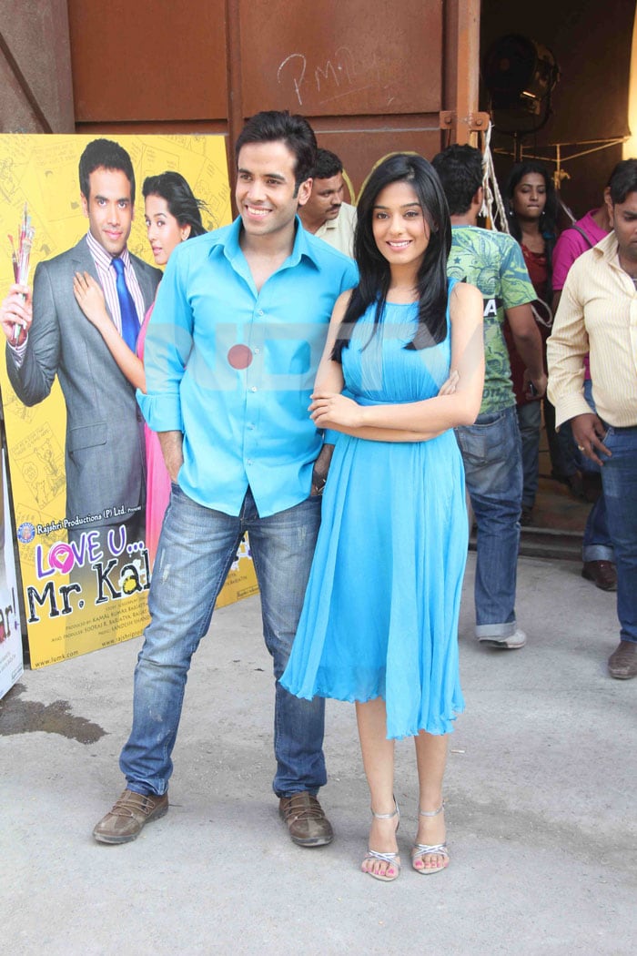 Tusshar, Amrita Shoot Together