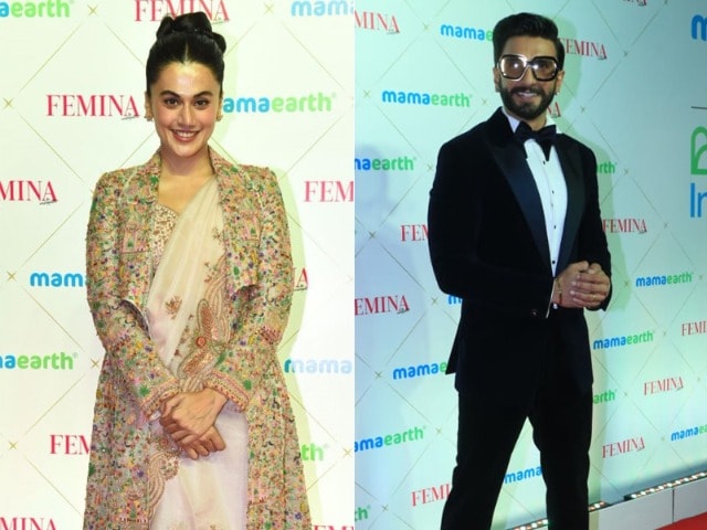 Photo : Ranveer Singh, Taapsee Pannu And Other Stars Light Up Awards Red Carpet
