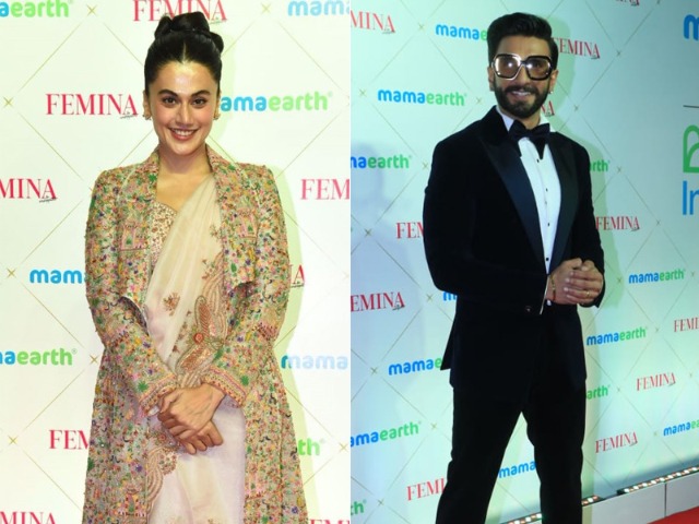 Ranveer Singh, Taapsee Pannu And Other Stars Light Up Awards Red Carpet Ranveer Singh, Taapsee Pannu And Other Stars Light Up Awards Red Carpet