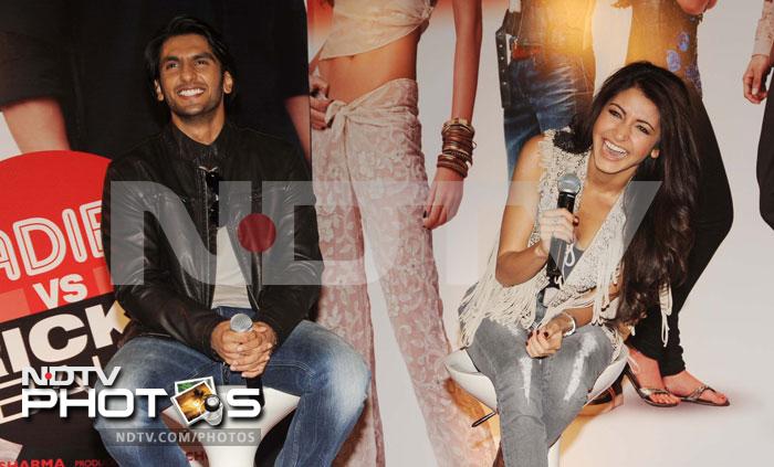 Ranveer knows how to make Anushka laugh.