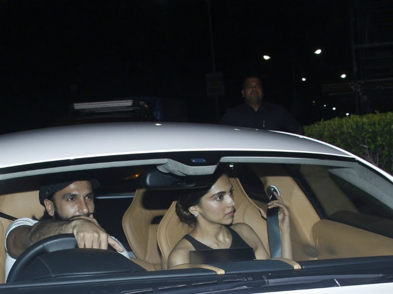 Ranveer And Deepika, Out On A Drive