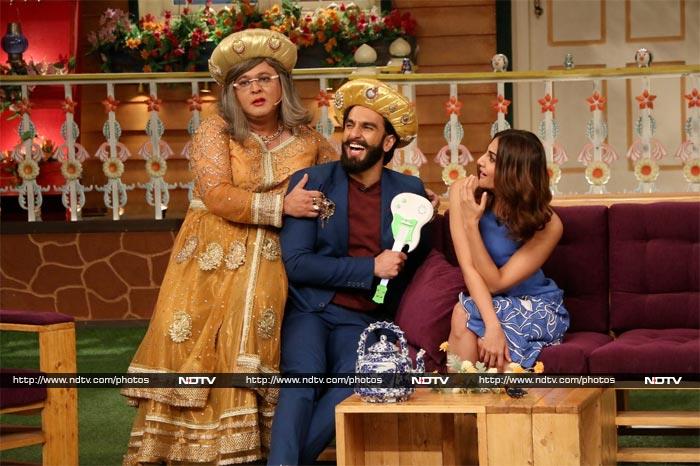 Ranveer Singh, Vaani Kapoor Befikre\'s Act On  The Kapli Sharma Show