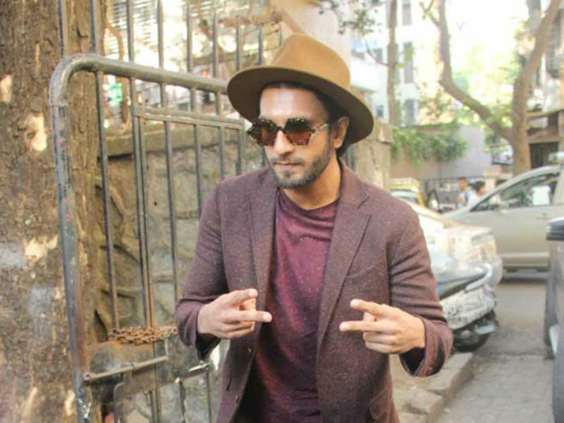 Ranveer Singh All Set For <i>Gully Boy</i> Ranveer Singh All Set For <i>Gully Boy</i>