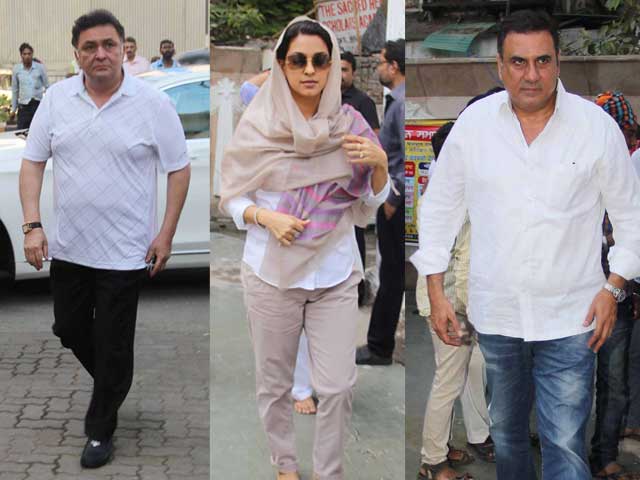 Celebs at Danny Denzongpa's Manager's Prayer Meet