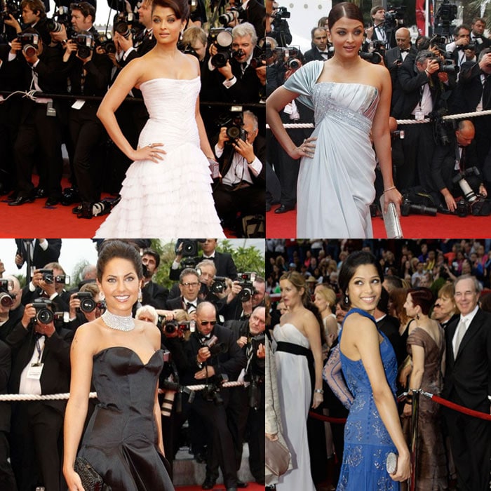 From Aishwarya Rai to Barbari Mori to Frieda Pinto, here's a look at some  red carpet stunners in the year 2009.