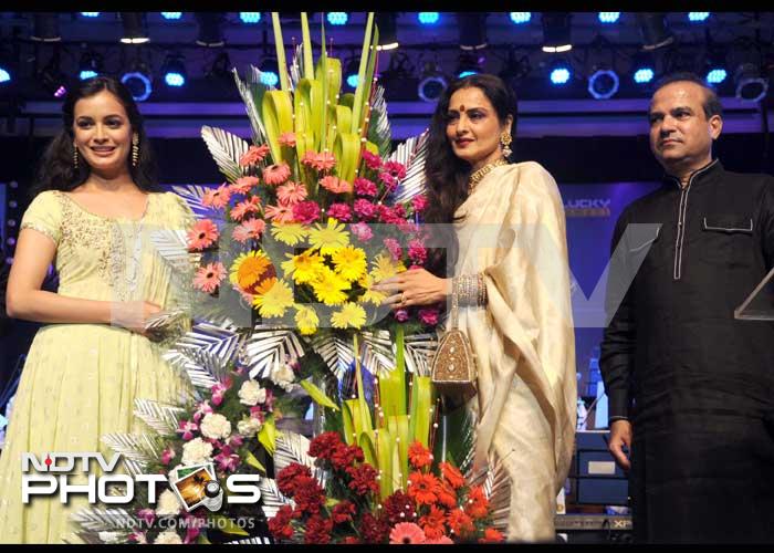 New MP Rekha at a music concert