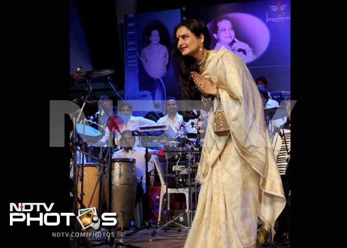 New MP Rekha at a music concert