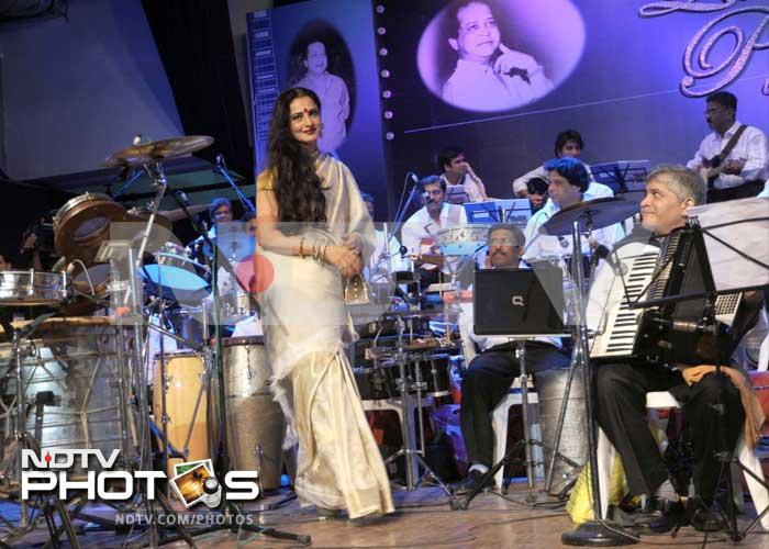 New MP Rekha at a music concert