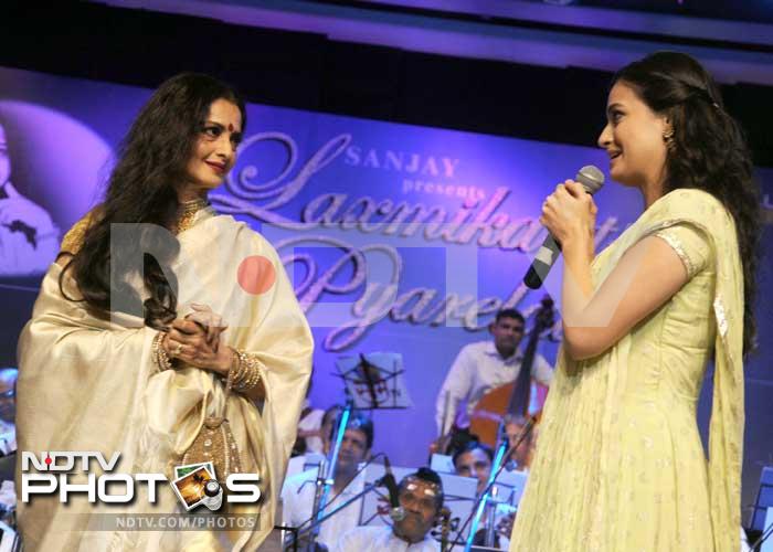 New MP Rekha at a music concert