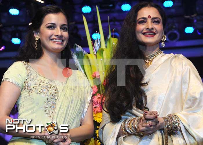 New MP Rekha at a music concert