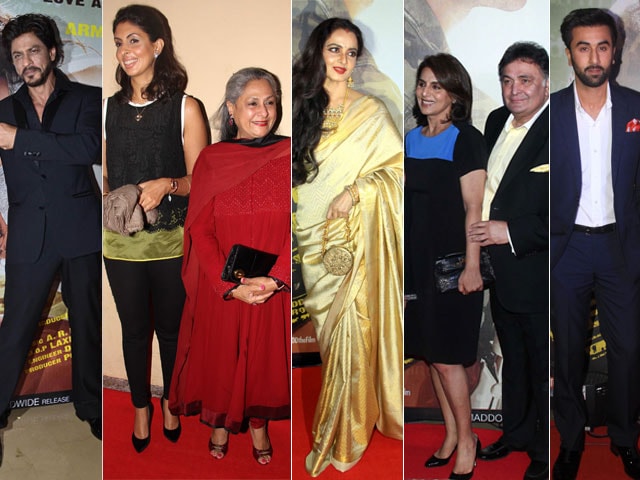 Photo : SRK, Bachchans, Kapoors, Rekha: A VVIP Guest List at Armaan's Premiere