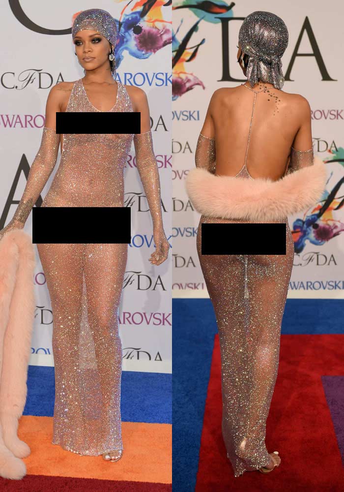 Censored! This is What Rihanna Considers a \'Dress\'