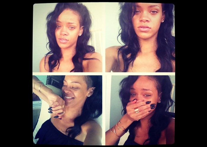 Rihanna\'s good girl gone bad Twitpics