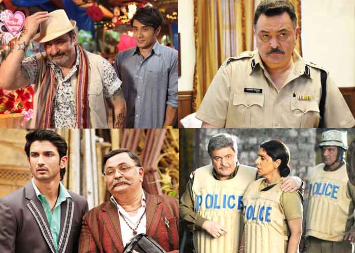 We saw a lot of Rishi Kapoor on the silver screen in 2013. He played a funny cafe owner in <i>Chashme Baddoor</i>, a policeman in <i>Aurangzeb</i>, a drug lord in D-Day, a Marwari wedding planner in <i>Shuddh Desi Romance</i> and a cop in <i>Besharam</i> in which he co-starred with his son Ranbir Kapoor and wife Neetu Singh.