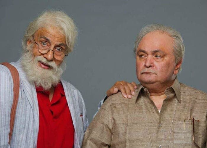 In 2019, Rishi Kapoor starred in two films - <i>102 Not Out</i> and <i>Mulk</i>. His onscreen chemistry with Amitabh Bachchan was very much loved by his fans. Rishi Kapoor co-starred with Taapsee Pannu in <i>Mulk</I>.

 This image was posted on Instagram by <a href="https://www.instagram.com/taranadarsh/" target="_blank" rel="nofollow" >taranadarsh</a>