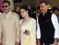 Elegant stars, political bigwigs at wedding