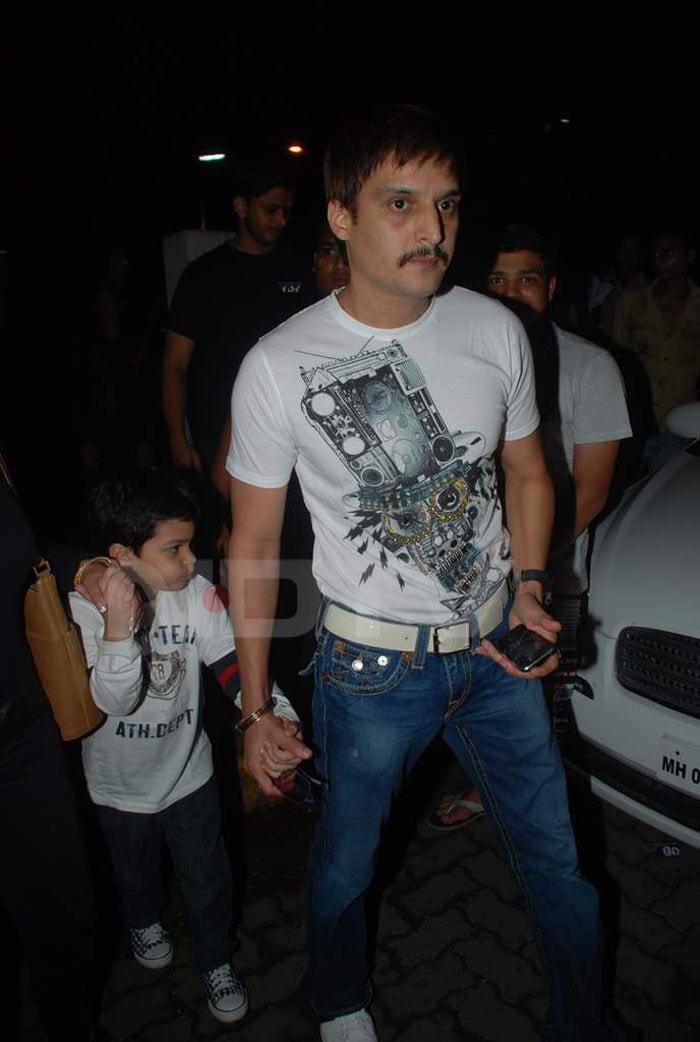 Actor Jimmy Shergill arrives at the venue.