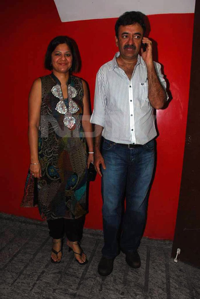 Director Rajkumar Hirani at the event.