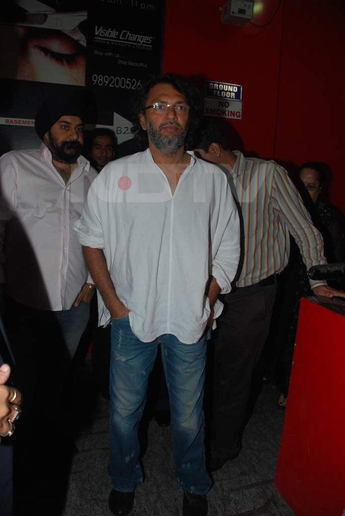 Filmmaker Rakeysh Omprakash Mehra is caught on the other side of the lens