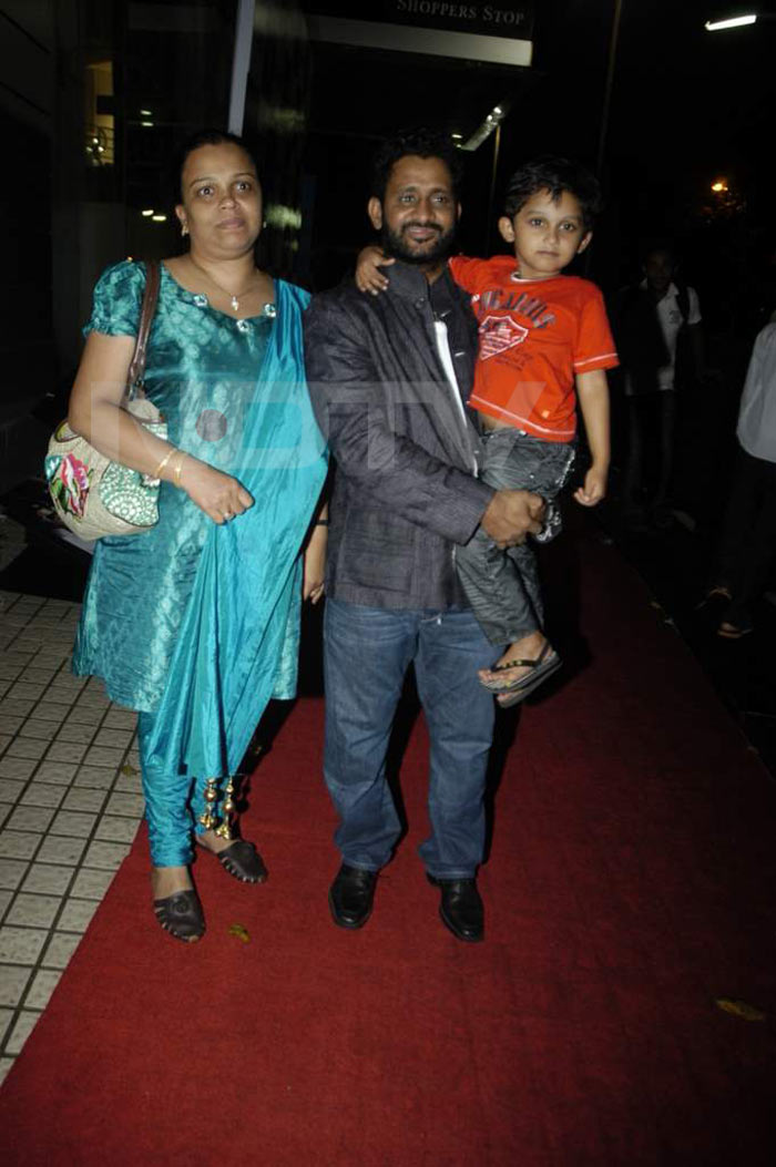 Oscar winning sound designer Resul Pookutty was there with his family