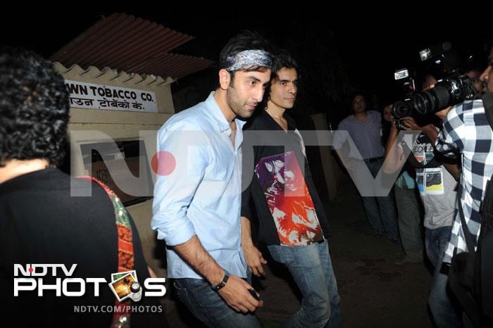 Pics: Cops at Ranbir, Imtiaz's party