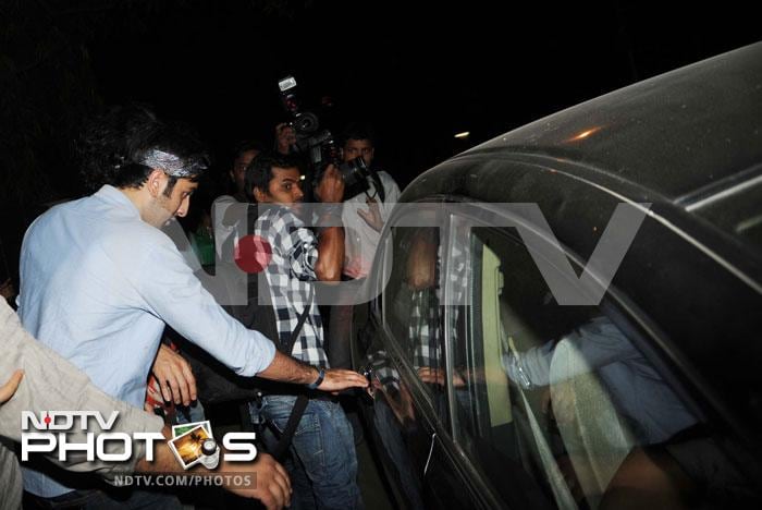 Pics: Cops at Ranbir, Imtiaz's party