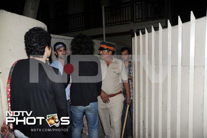 Pics: Cops at Ranbir, Imtiaz's party