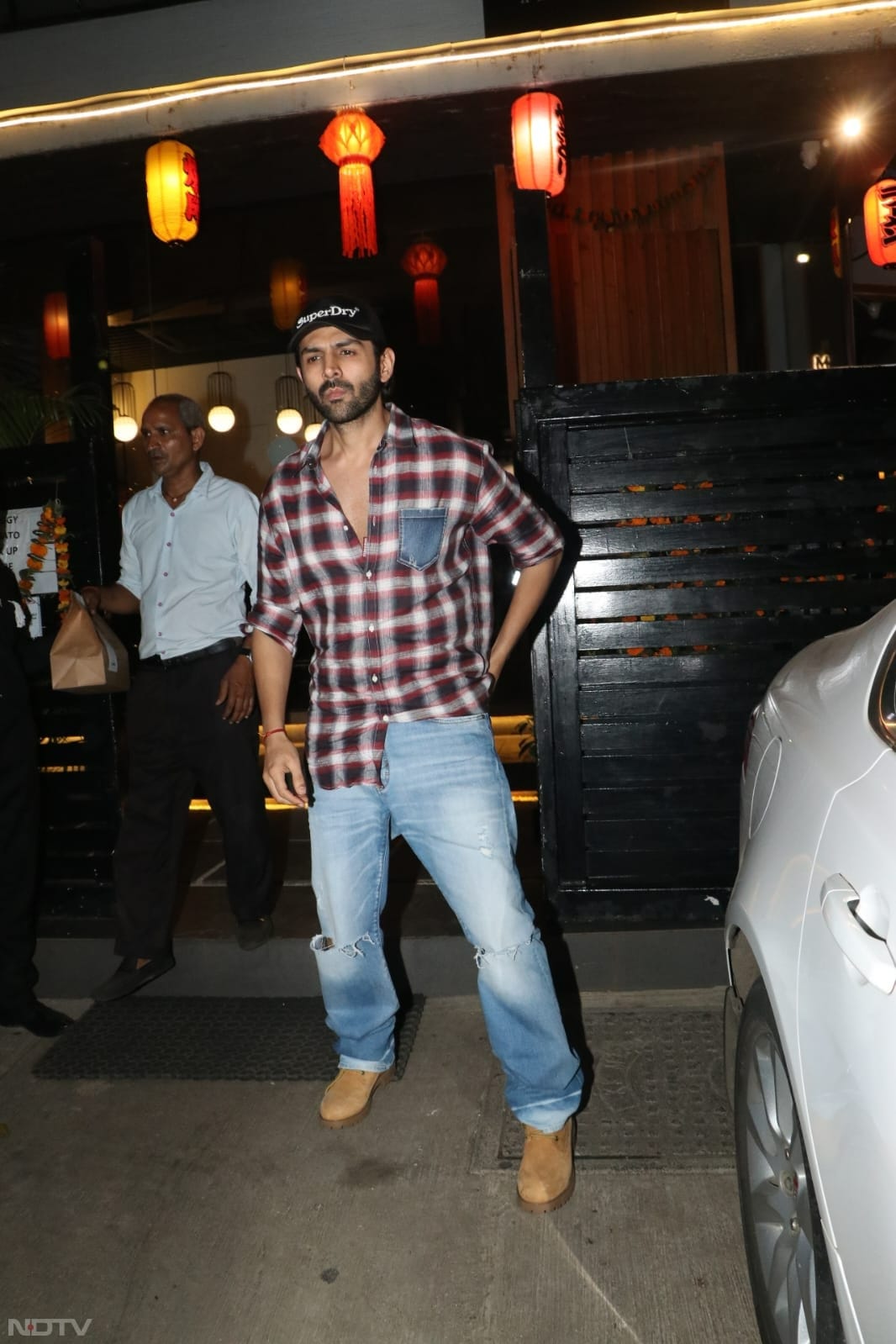 He sported denims paired with a shirt (Image Courtesy: Varinder Chawla)