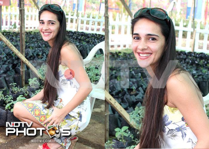 Tara Sharma's green day