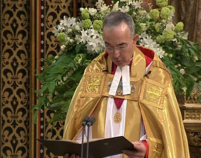 The Dean of Westminster conducted the service, the Archbishop of Canterbury married Prince William and Miss Middleton, and the Bishop of London - a personal friend of the Prince of Wales who has known Prince William for many years - gave the address.