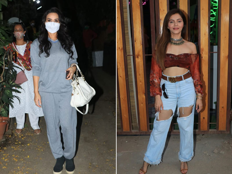 Catching Up With Preity Zinta And Rubina Dilaik