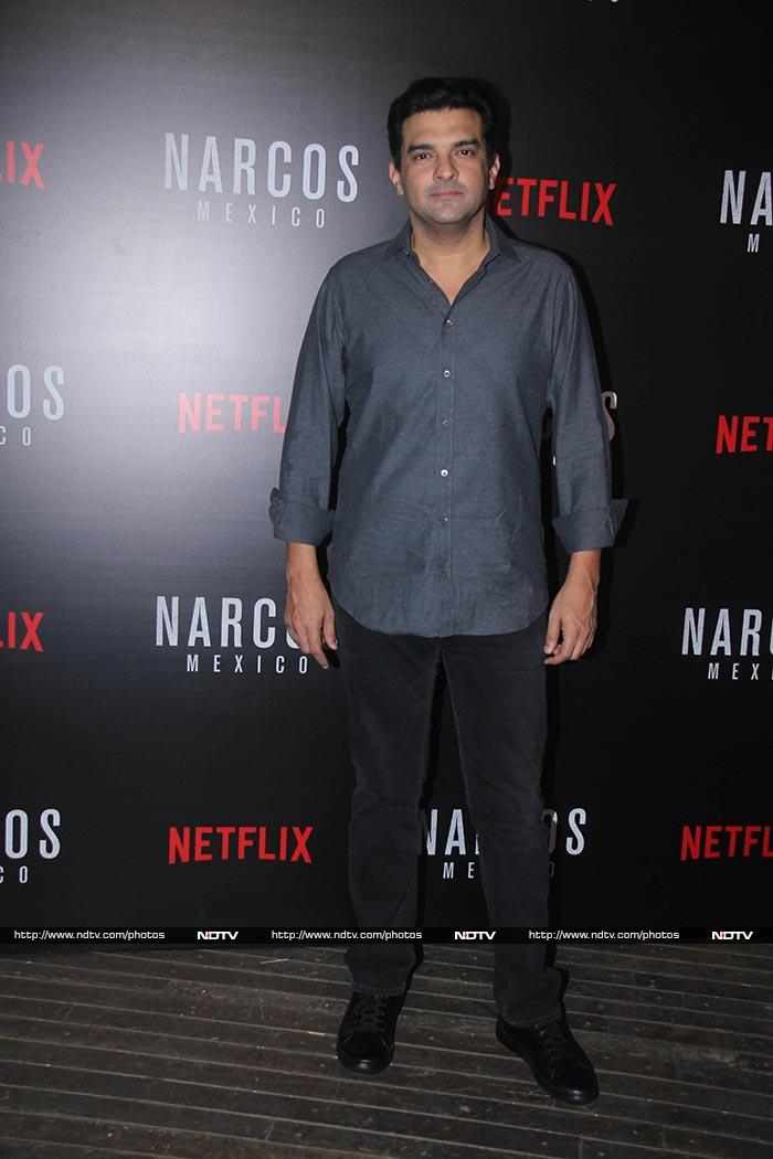 Siddharth Roy Kapur spared a minute for the paparazzi.