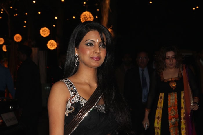 Actress Geeta Basra at Sahara wedding