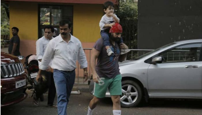 Nothing Much, Just Some Really Cute Pics Of Saif Ali Khan And Taimur