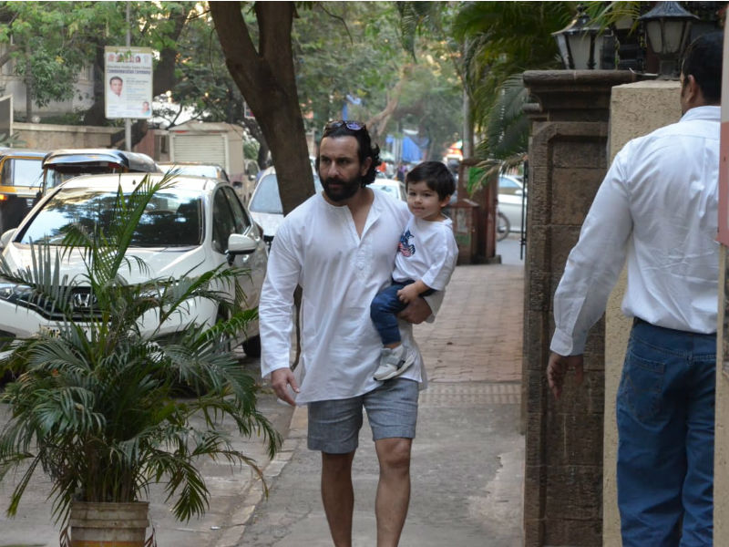 Nothing Much, Just Some Really Cute Pics Of Saif Ali Khan And Taimur