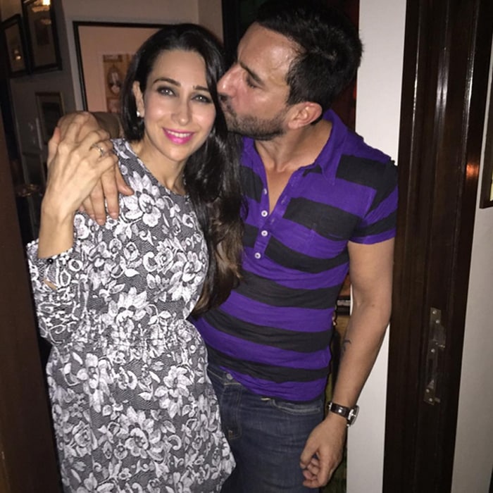 This adorable picture surely calls for an 'aww'. <br><br>This image was posted on Instagram by <a href="https://instagram.com/therealkarismakapoor/" target="_blank" rel="nofollow" >Karisma Kapoor</a>