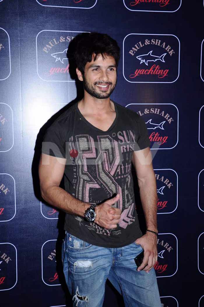 Shahid's ?thumbs up' is getting quite old now.