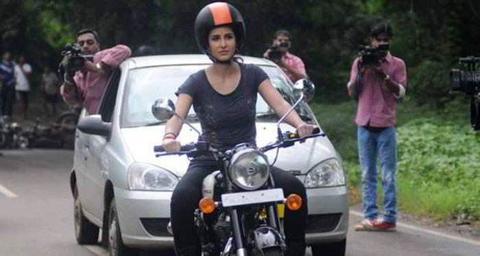 Katrina Kaif, easy rider