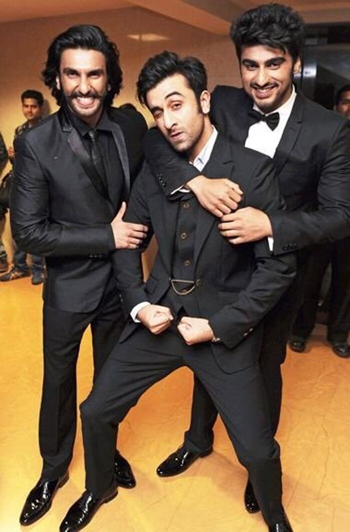 Ranbir, Arjun, Ranveer: Boys just wanna have fun
