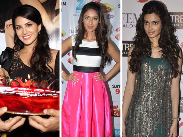 Of Celebrations and Unveilings: Sunny, Ileana, Diana