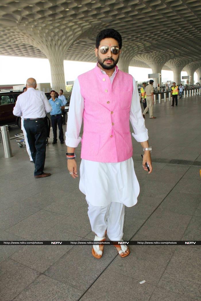 Saif Ali Khan, Abhishek Bachchan Take Over Airport