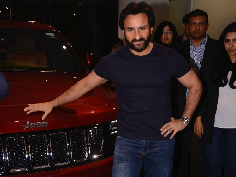 Care For A Ride In Saif's Swanky New Car? Care For A Ride In Saif's Swanky New Car?