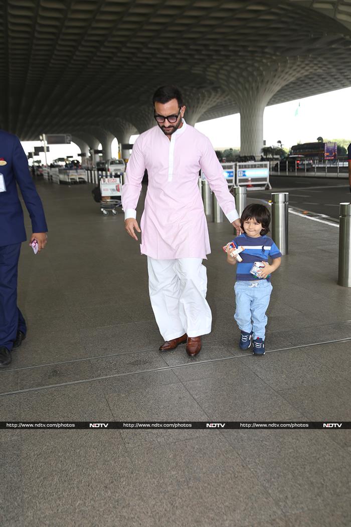 Star-Studded Airport With Saif Ali Khan, Ananya Panday, Kartik Aaryan