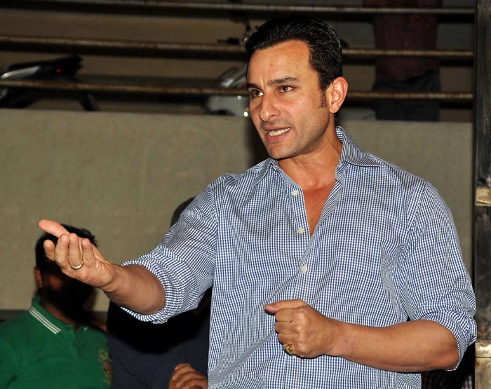 Later Saif issued a statement and said Mr Sharma was rude to the women at his table and that's when he intervened, Mr Sharma threw the first punch. "I acted in self-defence. I was hit...I've got hit on the eye," he said in a press conference. Earlier, in a press statement released just after he got bail, Saif said, "I don't think any gentleman would have behaved differently." <a href="http://www.ndtv.com/article/india/saif-ali-khans-statement-on-assault-case-178813" class="fn fl fa fs12"> (Full text of Saif's statement to the police)