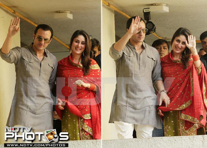 First look at Mr and Mrs Saif Ali Khan