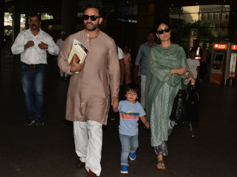 पत्नी करीना कपूर, बेटे तैमूर संग मुंबई लौटे सैफ अली खान पत्नी करीना कपूर, बेटे तैमूर संग मुंबई लौटे सैफ अली खान
