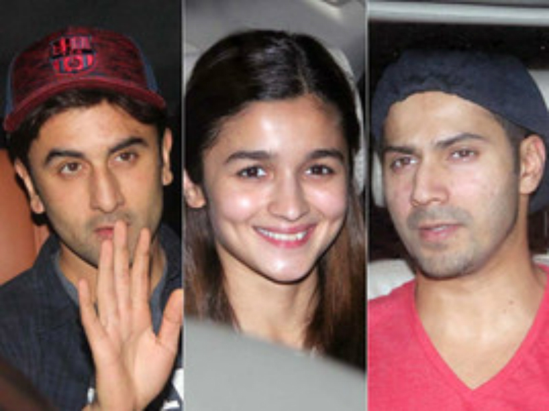 Ranbir, Alia, Varun Turn up for <I>Sairat</i> Screening