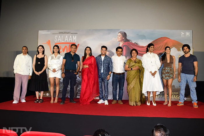 ‘Salaam Venky' trailer launch: ट्रेलर लॉन्च के दौरान नज़र आए काजोल, अहाना कुमरा और राजीव खंडेलवाल